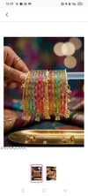 Radiant Festive Multicolor Kashmiri Bangles Set ✨