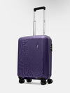 Purple Premium Hard Shell Travel Trolley Suitcase – 360° Spinner Wheels