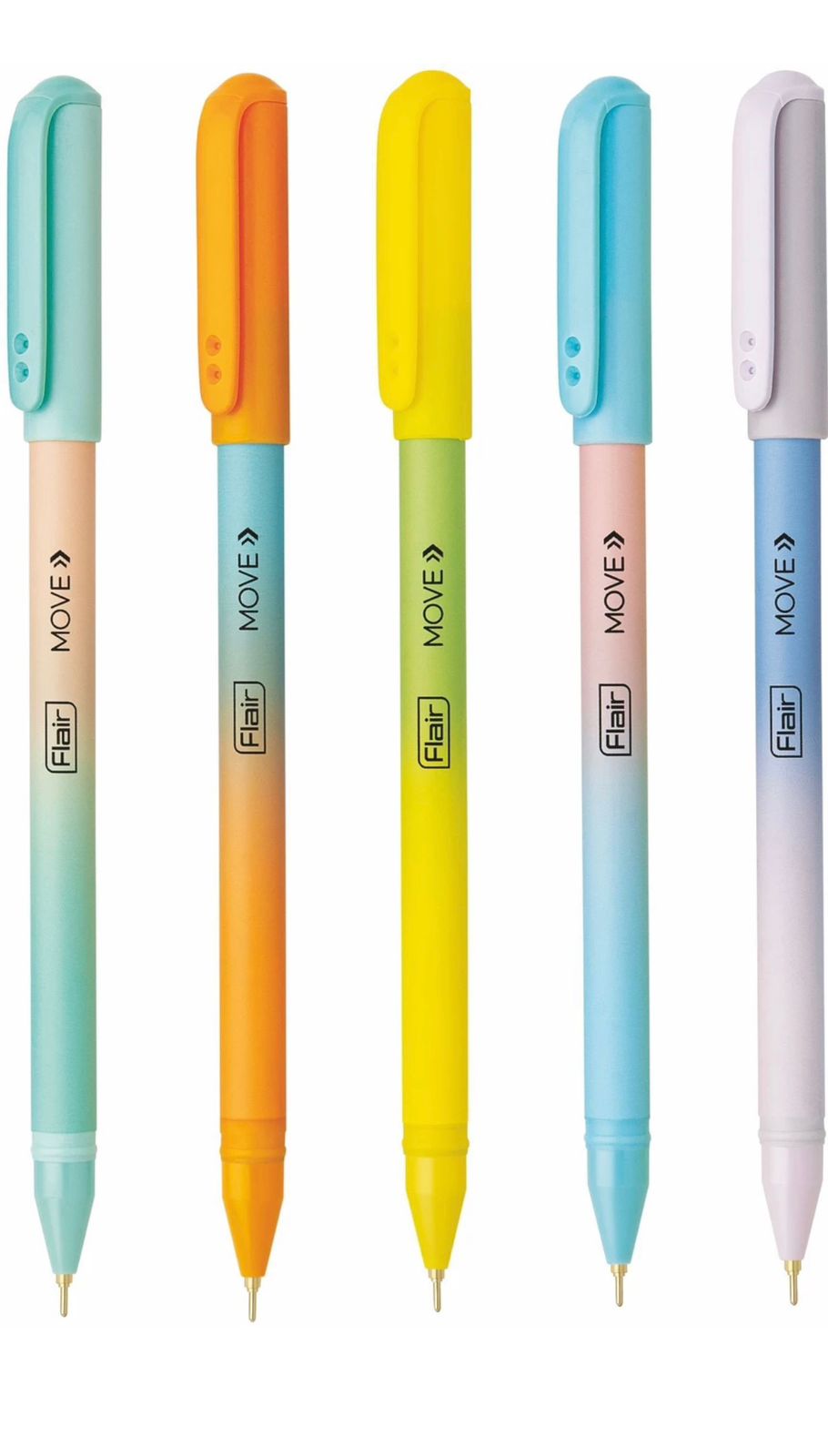 Flair Move Color Ball Pen Set – Smooth Writing Multi-Color Pen Collection
